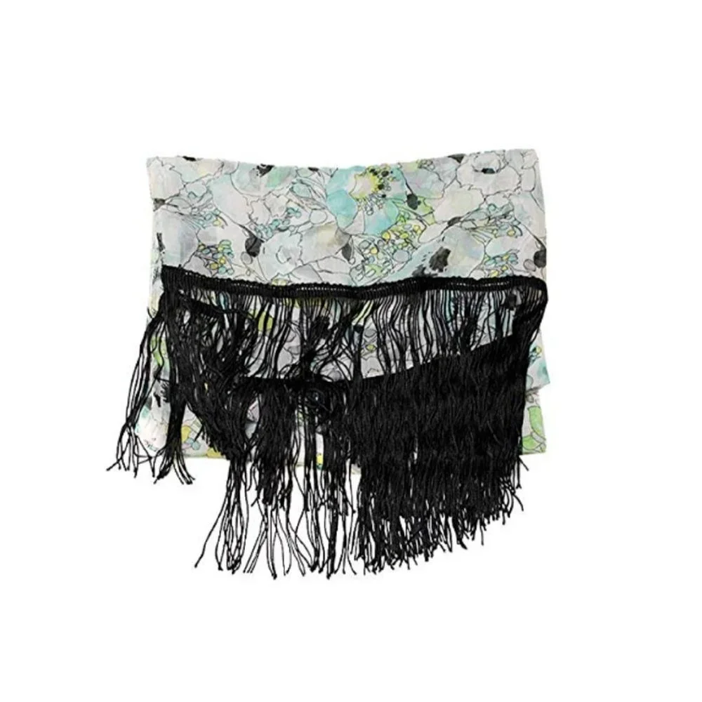 Cejon Poppy Love Wrap in Aqua, Retail $20.00